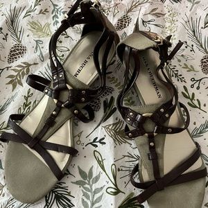 Olive and Black Sandal